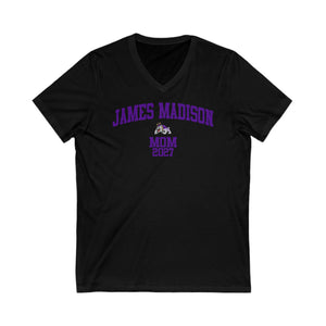 JMU Class of 2027 MOM V-Neck Tee