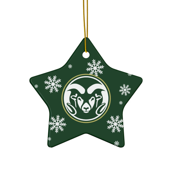 Colorado State Ceramic Ornaments