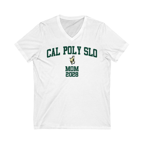 Cal Poly SLO Class of 2028 MOM V-Neck Tee