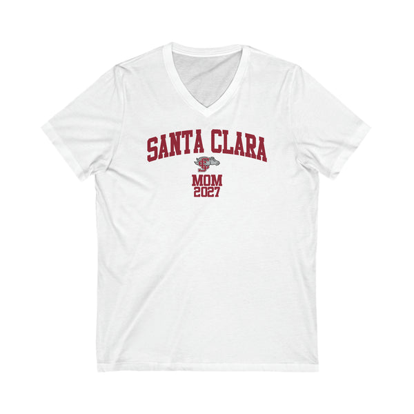 Santa Clara Class of 2027 MOM V-Neck Tee
