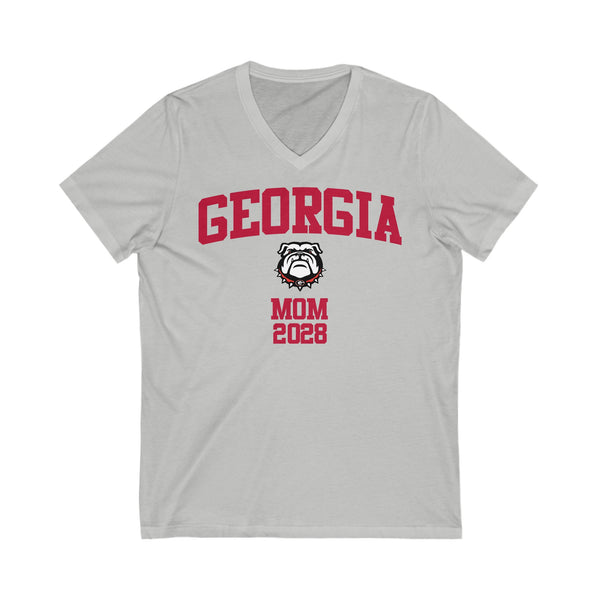 UGA Class of 2028 MOM V-Neck Tee