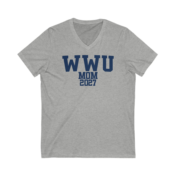 WWU Class of 2027 MOM V-Neck Tee