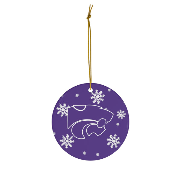 Kansas State Ceramic Ornaments