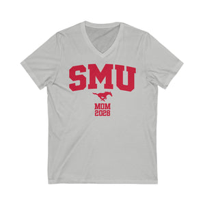 SMU Class of 2028 MOM V-Neck Tee