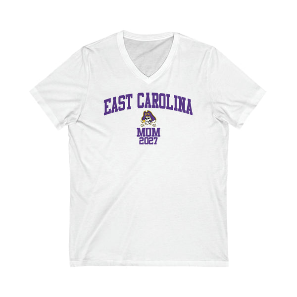 ECU Class of 2027 MOM V-Neck Tee