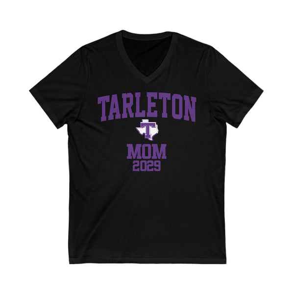 Tarleton 2029 MOM V-Neck Tee