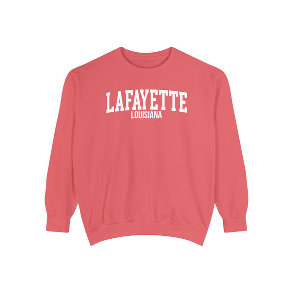 Lafayette Louisiana Comfort Colors Sweatshirt