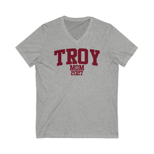 Troy Class of 2027 MOM V-Neck Tee