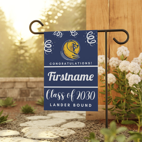 Personalized Lander 2030 Yard Flag