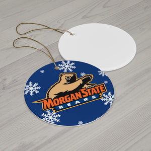 Morgan State Ceramic Ornaments