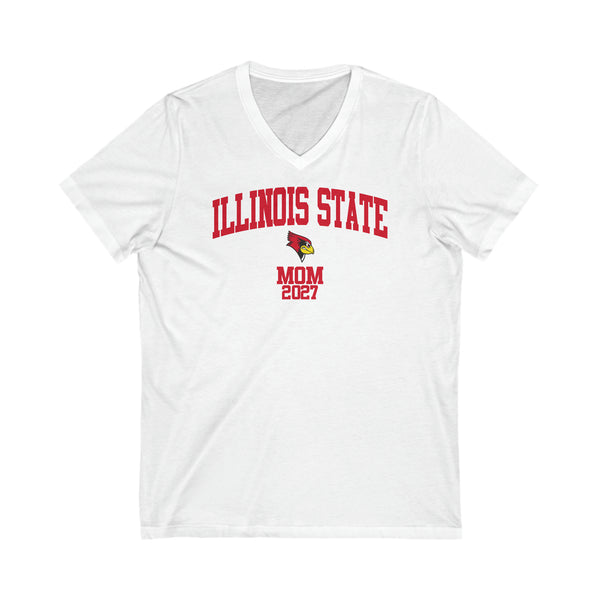 Illinois State Class of 2027 MOM V-Neck Tee