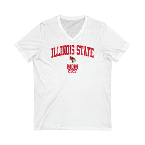 Illinois State Class of 2027 MOM V-Neck Tee