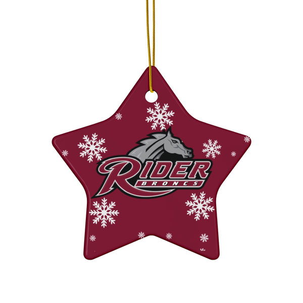 Rider Ceramic Ornaments