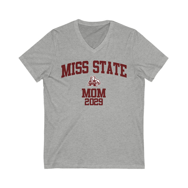 Miss State 2029 MOM V-Neck Tee