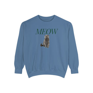 Meow Cat Comfort Colors Sweatshirt