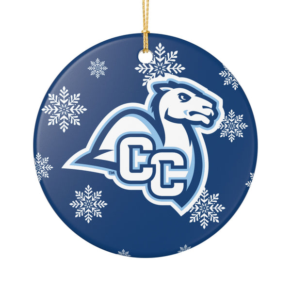 Connecticut College Ceramic Ornaments