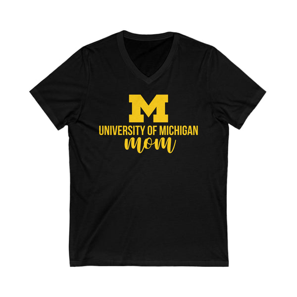 University of Michigan MOM V-Neck Tee