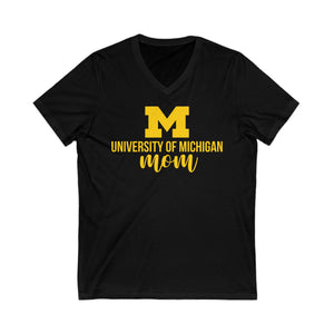 University of Michigan MOM V-Neck Tee