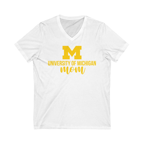 University of Michigan MOM V-Neck Tee