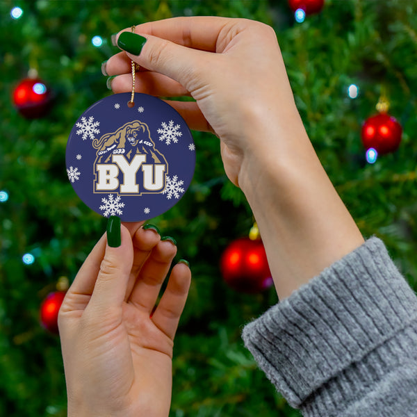 BYU Ceramic Ornaments