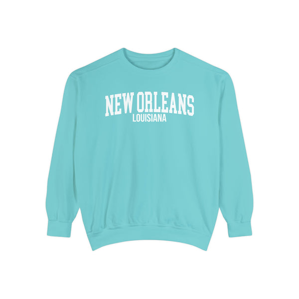 New Orleans Louisiana Comfort Colors Sweatshirt