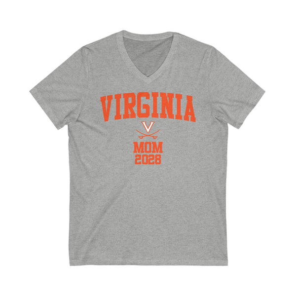 UVA Class of 2028 MOM V-Neck Tee