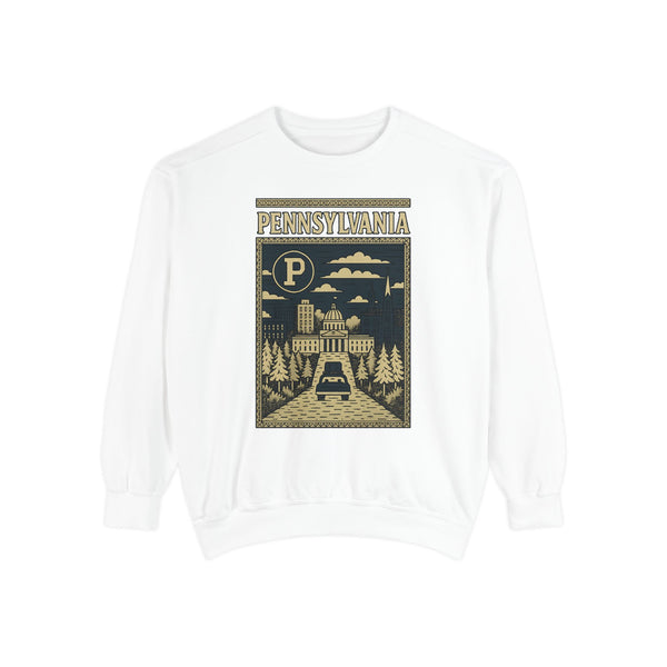 Pennsylvania Vibes Comfort Colors Sweatshirt