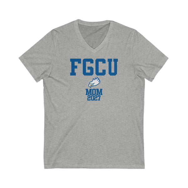 FGCU Class of 2027 MOM V-Neck Tee