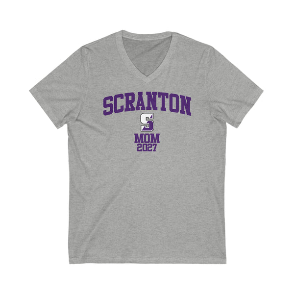 Scranton Class of 2027 MOM V-Neck Tee