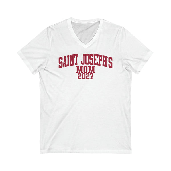 Saint Joseph's Class of 2027 MOM V-Neck Tee