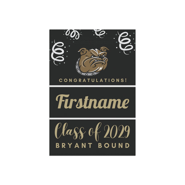 Personalized Bryant 2029 Yard Flag