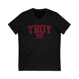 Troy Class of 2027 MOM V-Neck Tee