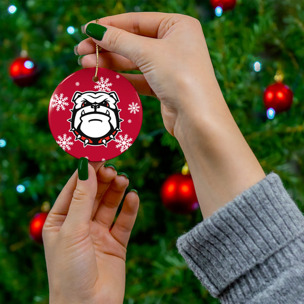 UGA Ceramic Ornaments