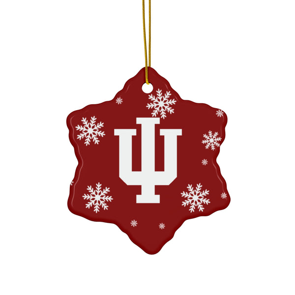 Indiana Christmas Ceramic Ornaments