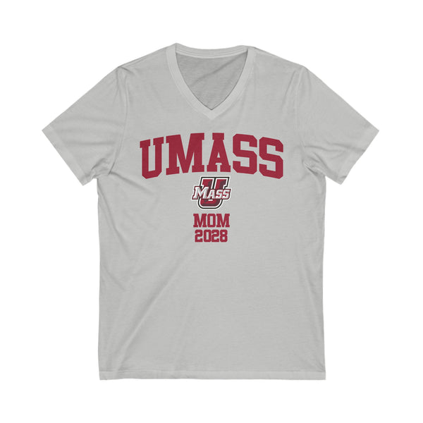 UMass Amherst Class of 2028 MOM V-Neck Tee