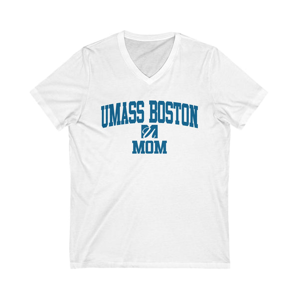 UMass Boston MOM V-Neck Tee