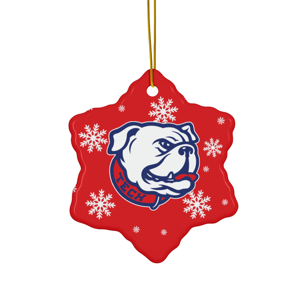 LA tech Ceramic Ornaments