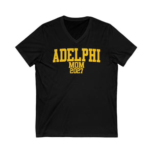 Adelphi Class of 2027 MOM V-Neck Tee