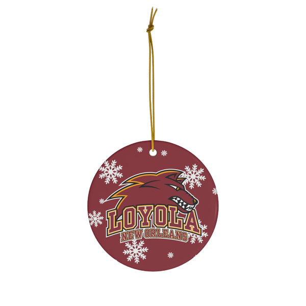 Loyola New Orleans Ceramic Ornaments