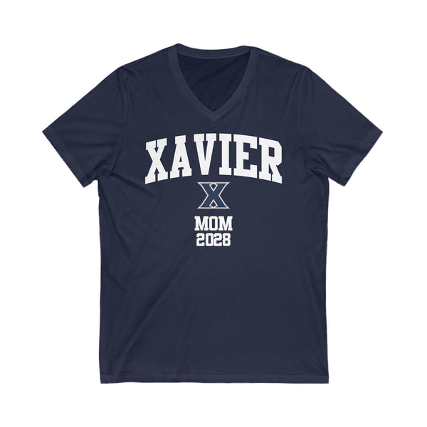 Xavier Class of 2028 MOM V-Neck Tee