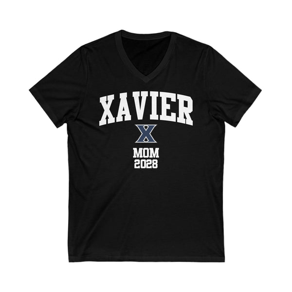 Xavier Class of 2028 MOM V-Neck Tee