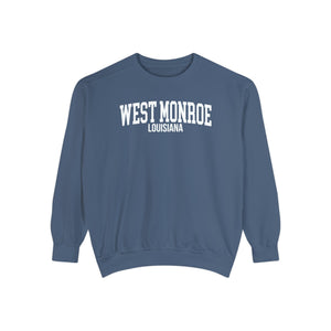 West Monroe Louisiana Comfort Colors Sweatshirt