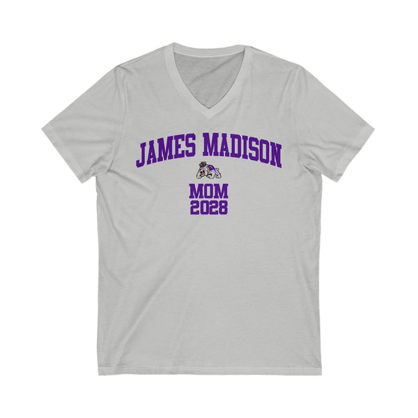 JMU Class of 2028 MOM V-Neck Tee