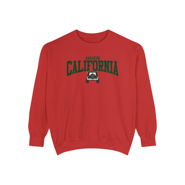 Anaheim California Jeep Comfort Colors Sweatshirt