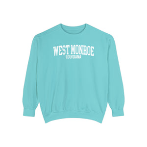 West Monroe Louisiana Comfort Colors Sweatshirt