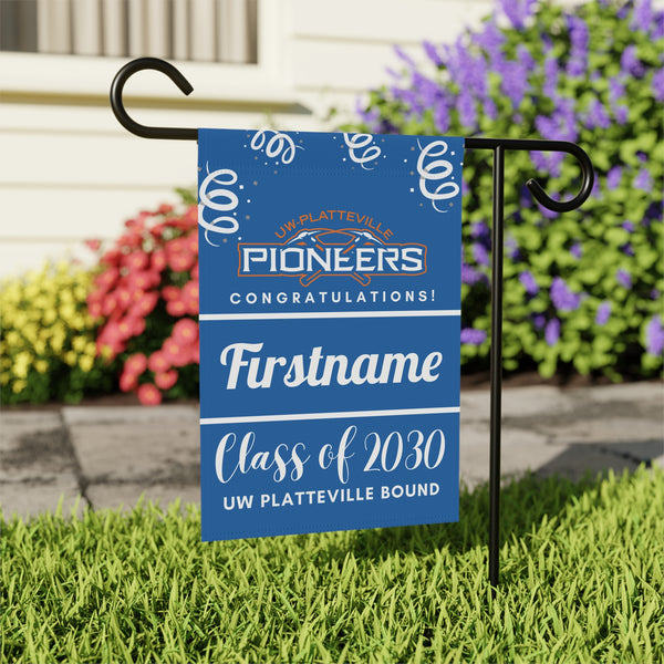 Personalized UW Platteville 2030 Yard Flag