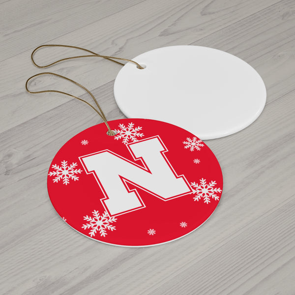Nebraska Ceramic Ornaments