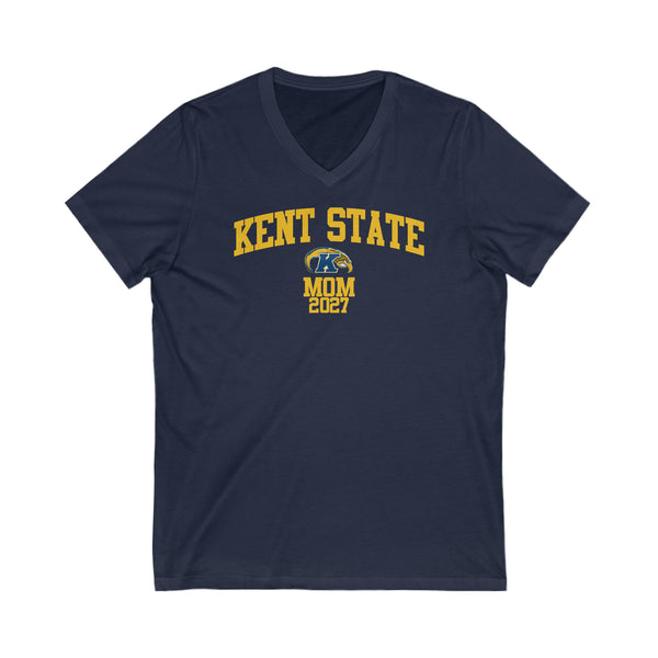 Kent State Class of 2027 MOM V-Neck Tee