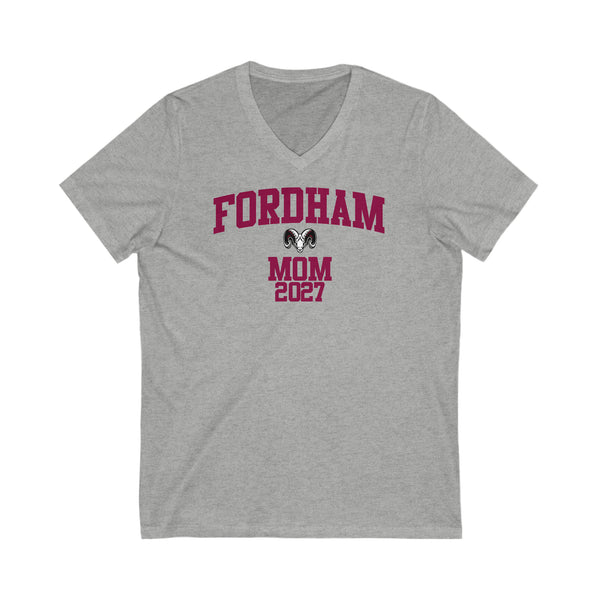 Fordham Class of 2027 MOM V-Neck Tee