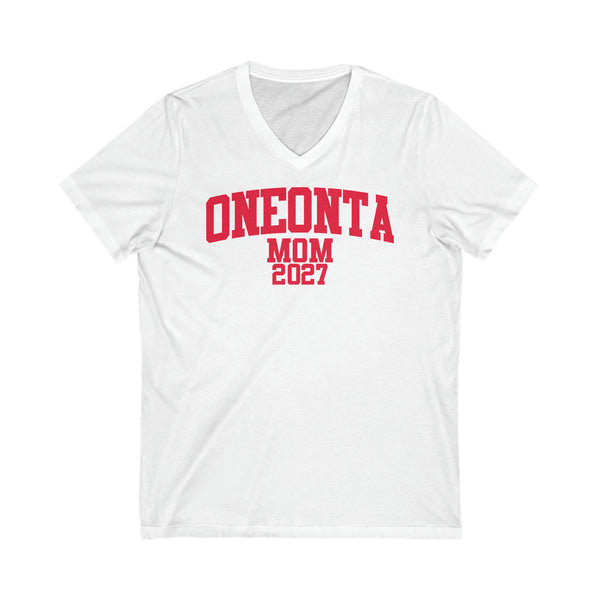 SUNY Oneonta Class of 2027 MOM V-Neck Tee